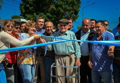 PLAN PROVINCIAL DE URBANIZACIÓN: EL GOBERNADOR ZDERO INAUGURÓ MÁS Y NUEVAS CUADRAS DE PAVIMENTO EN LAS BREÑAS