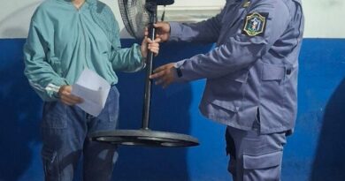 LA TIGRA- EFECTO CALOR: RECUPERARON UN VENTILADOR QUE FUE ROBADO MOMENTOS ANTES