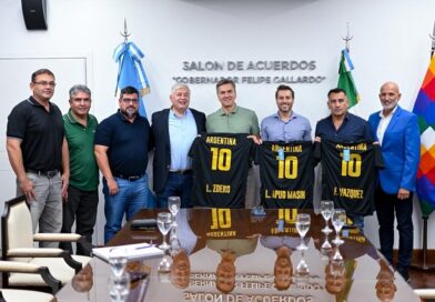 ESTE VIERNES: EL GOBERNADOR ZDERO RECIBIÓ A LA CONFEDERACIÓN ARGENTINA DE HANDBALL