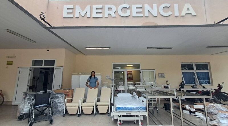 RENOVACIÓN HISTÓRICA: EL HOSPITAL DE COLONIA ELISA RECIBIÓ NUEVOS INSUMOS Y EQUIPAMIENTOS