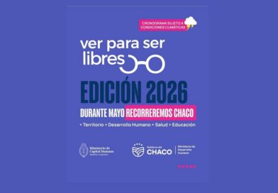 VER PARA SER LIBRES 2026: INICIA EN CHACO EL OPERATIVO OFTALMOLÓGICO PARA NIÑOS Y ADOLESCENTES