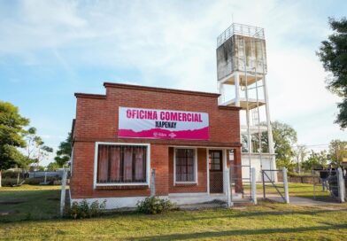 A 105 AÑOS DE SU FUNDACIÓN, LOS VECINOS DE NAPENAY YA CUENTAN CON AGUA POTABLE EN SUS HOGARES