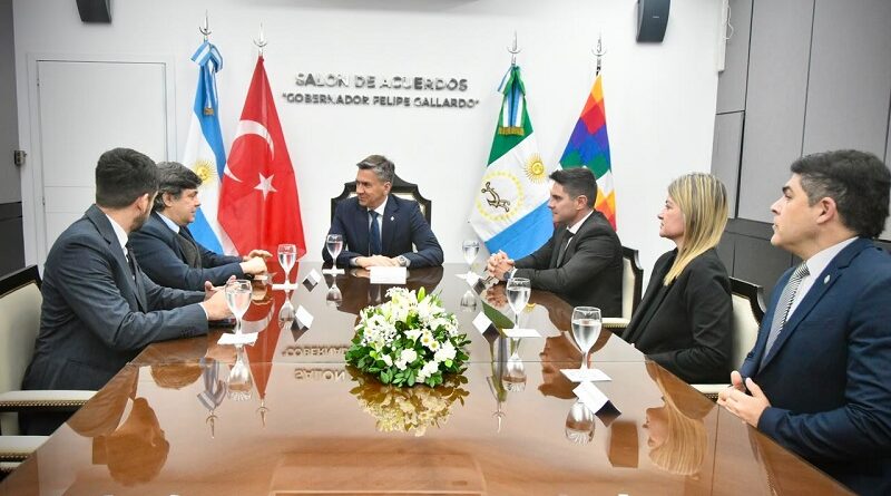 ZDERO RECIBIÓ AL EMBAJADOR DE TURQUÍA PARA AFIANZAR LOS VÍNCULOS COMERCIALES Y CULTURALES