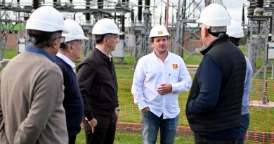 CON MÁS CAPACIDAD ENERGÉTICA, AVANZA LA ESTACIÓN TRANSFORMADORA DE PUERTO BASTIANI