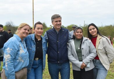 LA LUZ LLEGÓ AL PARAJE LAS BRAVAS DE PAMPA DEL INDIO Y CAMBIA LA VIDA DE LAS FAMILIAS