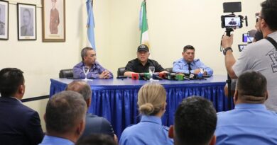 MATKOVICH: “EN EL CHACO NO DAMOS UN PASO ATRÁS EN LA LUCHA CONTRA EL DELITO”