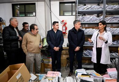CON RECURSOS DE LAS SUBASTAS, AVANZA LA OBRA DE LOS NUEVOS CONSULTORIOS DEL HOSPITAL PERRANDO