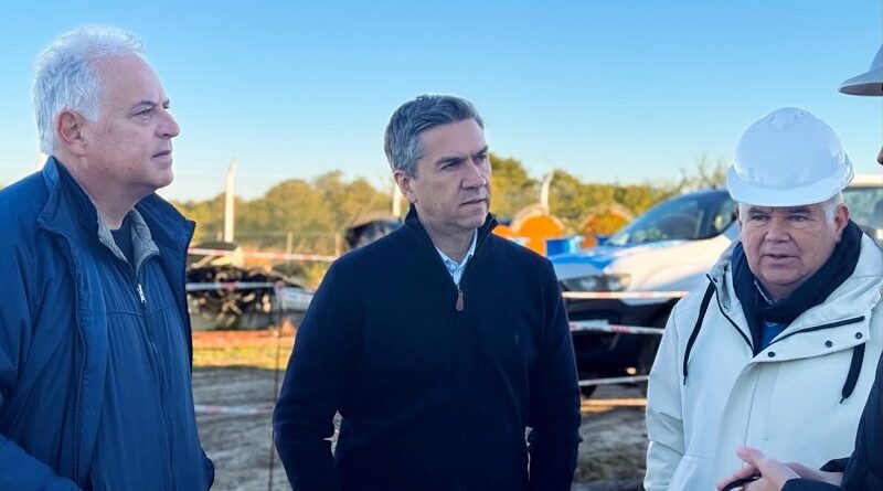 CAPDEVILA Y PINEDO: EL GOBIERNO ANUNCIÓ LA FINALIZACIÓN DE LAS REDES DE AGUA POTABLE Y CENTROS DE DISTRIBUCIÓN