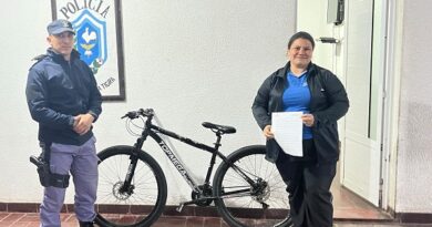 LA TIGRA: LA POLICÍA RECUPERÓ UNA BICICLETA SUSTRAÍDA E IDENTIFICÓ A UN MENOR COMO AUTOR DEL HECHO