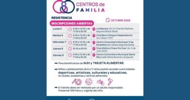 CENTROS DE FAMILIA: MÁS OPORTUNIDADES PARA NIÑOS Y ADOLESCENTES CHAQUEÑOS