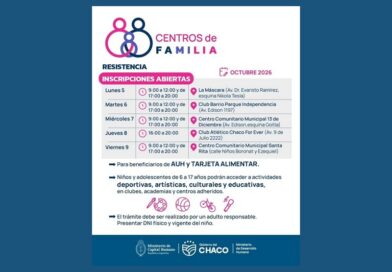 CENTROS DE FAMILIA: MÁS OPORTUNIDADES PARA NIÑOS Y ADOLESCENTES CHAQUEÑOS