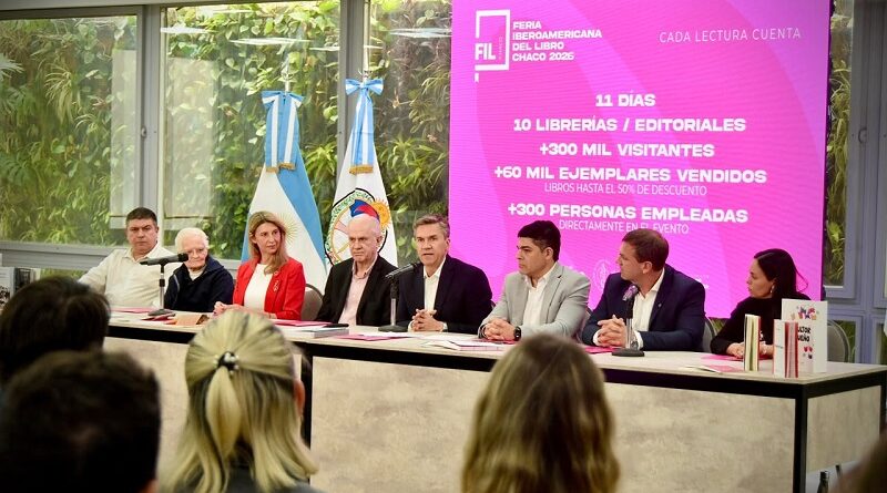 LA FIL CHACO CONQUISTÓ A LOS LECTORES: MÁS DE 300 MIL VISITANTES Y MÁS DE 60 MIL LIBROS EN LOS HOGARES